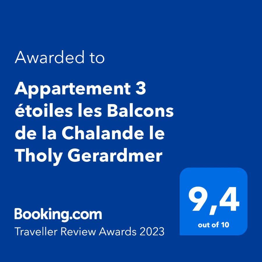 Appartement Les Balcons De La Chalande Le Tholy Gerardmer, Jardin,Balcon, Terrasse, Kültér fotó